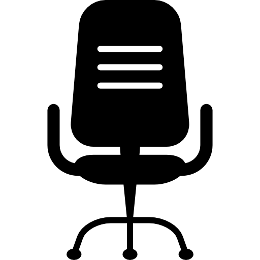 Desenho de Cadeira Giratória